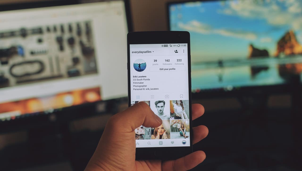 Contenuti visivi sui social media