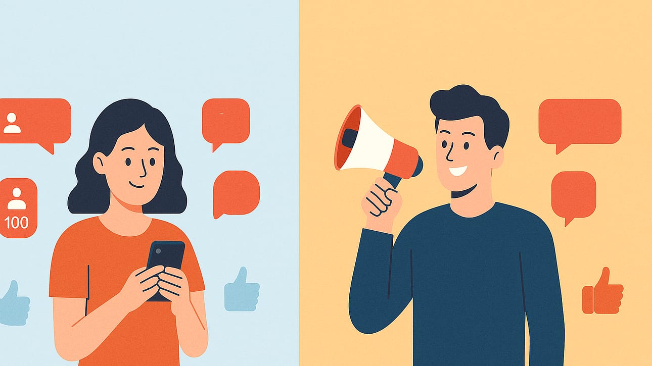 Macro e Micro Influencer